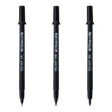 사쿠라 피그마 브러쉬펜 블랙 모음 XFVK/브러시 붓펜, FB-파인브러쉬