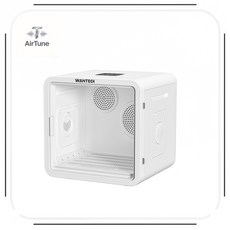 WANTEGI AirTune 二代寵物烘乾機 85L 寵物吹風機, 白色, 1個, 雙風寵物烘幹箱