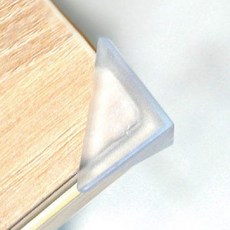 책상 식탁 모서리 보호대 티안나는 투명 실리콘 스티커 코너 범퍼 쿠션 세트 택1, LF0148