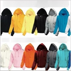 ST6610 무지 후드 집업 ths+14347LX