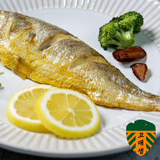 반건조 조기구이 고대생 내장제거 손질 구운 냉동 침조기 100g, 1개