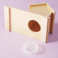 원목조립 저금통 합판 미니함 데스크정리용, -------------------