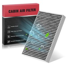 BDFHYK 1PC PC99490X 캐빈 에어 필터 활성탄 포함 테슬라 S 2012 2013 2014 2015 2016과 호환, 6.4" x 9.8" x 1.3"_PC99490X