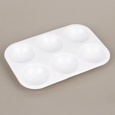 파레트 팔레트 한손 작은 가벼운 핸드 일회용 아크릴물감, 1개, 상세페이지 참조