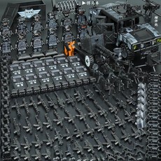 전쟁 피규어 모형 밀리터리 전투함 군인 군사 테마의 블록 미니피규어 특수부대 병사 도시 경찰관 그리고 남자아이들을 위한 다른 작은 인형들입니다. 마지막 부분은 장난감에 대한 장난스, [41] 가면 쓴 전사 12명 + 험비