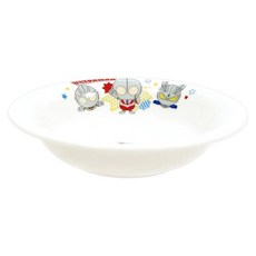 울트라맨 접시 과일 접시 플레이트 15cm 어린이용 식기 전자레인지·식기세척기 사용 가능 식기 굿즈 일본 제조 059133