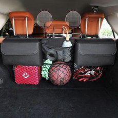 중형 또는 뒷좌석 트렁크 SUV 디럭스 걸이 정리함 포켓이 RV용 대형 6개의 마크사인, Black, Compact & Mid Size SUV