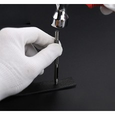 상도경몰 섬유 원단 고무 가죽 공예용 구멍뚫기 홀 펀치 1MM 가죽펀칭 가죽공예공구 원형홀 천공, 2mm, 1개
