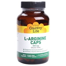 Country Life 蛋白質保健食品 500mg, 100 件, 1個