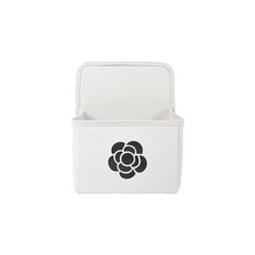 車載鞋盒副駕駛車內放鞋神器汽車後備箱儲物收納鞋子車上用品女士, 白色山茶花