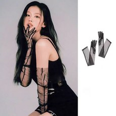 網紗手套 女團風 舞台表演 性感 寫真拍照道具 cos