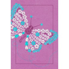 The Passion Translation New Testament (2020 Edition) Youth Girls Butterfly Imitation Leather, Broadstreet Publishing, English, 9781424562497