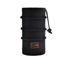 推薦抗寒-40度北海道防寒帽帽子頭套抓絨帽套裝戰術保暖圍脖男女秋冬加厚戶外運動騎行防寒帽雪地旅行必備, 黑色圍脖, 1個