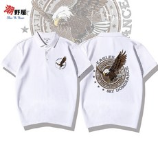 潮野屋 老鷹 POLO衫 短袖上衣 WPD-779