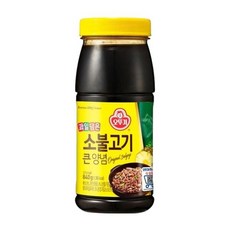 오뚜기 소불고기 큰양념, 840g, 1개