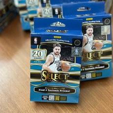 Panini NBA Select Hanger Box 籃球卡盒 2023-24賽季 抽斑馬, 1個, 藍色
