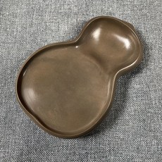 즙장 벼루 묵지 서예 장지 문방사우 먹가는, 얇은표주박진흙벼루게껍질그린