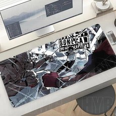 주술회전 마우스 패드 옷코츠 유타 애니 굿즈 데스크테리어 소품, 600x300x2mm, BLACK2