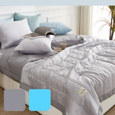 모나 냉감 인견 이불베개세트SS 그레이 color 단품
