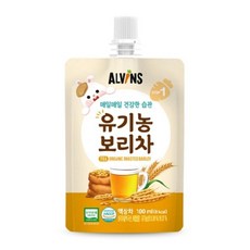 엘빈즈 매일매일 건강한습관 유기농 보리차, 100ml, 20개