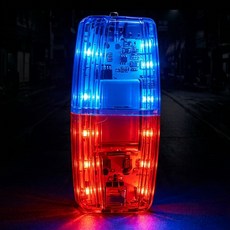 C타입 충전식 클립형 휴대용 어깨 경광등 순찰등 점멸등 러닝용품, 점멸, 1개