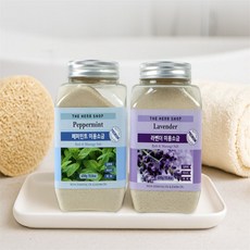 사랑옵다 450g 마사지 미용소금 목욕맛사지소금, 라벤더