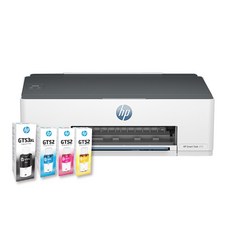 HP 惠普 Smart Tank 215 連續供墨 單功能印表機, 【升3年保優惠】215+1黑3彩原廠墨水