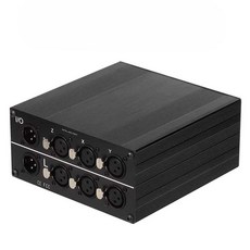채널 밸런스 무손실 스위처 XLR 셀렉터 음향 패시브, 1개, 2. 3공진1모출 (전문)