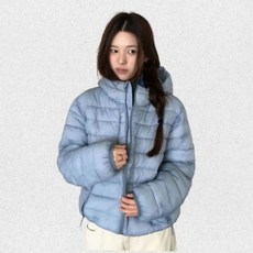 매장정품 코드그라피 CGP 경량 후드 패딩스카이블루 3556096 1471936