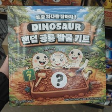 다이노소어 랜덤 공룡발굴키트 초코키트