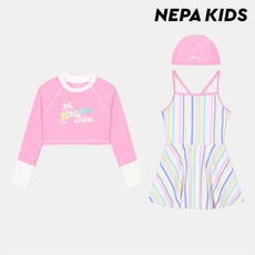 (키즈)다이브 패턴 21 래시가드 원피스_KK43009_H26