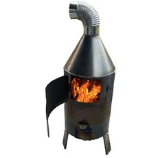 가정용 소각로 드럼통 쓰레기 소각통 농촌 시골 장작 숯불 화로 연통, 3. 40cm 매우 두꺼운형