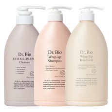 닥터바이오 랩업 샴푸+트리트먼트+올인원 바디워시 3종세트, 1세트