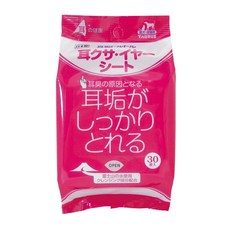 TAURUS 犬貓用耳部清潔濕巾 有效清除耳垢 保持耳道健康 30枚入