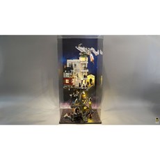 WBS樂光創意 哈利波特 古靈閣巫師銀行 76417 專用展示盒 壓克力盒 (不含積木), 1個