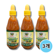 [태국] 판타이 수끼소스 페트 PET / Pantai CANTONESE SUKI SAUCE 판타이 샤브샤브 월남쌈 수끼, 3개, 435ml