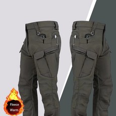 작업복 슈트 점프 유니폼 남성용 전술 겨울 세트 밀리터리 야외 방풍 방수 멀티 포켓 소프트 쉘 후드 재킷 상어 가죽 작업 바지, [02] M, [12] grey Pants