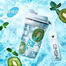 CMSH 生活隨行杯 Stay Real Be Yourself 420ml, 白色, 1套