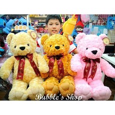 bubble_mall 超柔軟皇家玫瑰絨泰迪熊玩偶 - 70cm可愛抱枕娃娃 婚禮裝飾禮物, 棕色