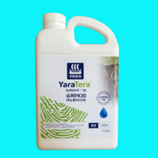 야라 슈퍼FK30 1L 액상 폴리인산 뿌리발근 양액 인산가리 수용성 비료, 1개