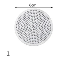 싱크대 여과기 욕실 샤워 배수구 보호대 커버 소쿠리 주방 메쉬 헤어 캐처 스테인리스 스틸, 버건디