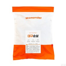 씨몬스터 국내산 대구살 1kg 고단백질생선 닭가슴살대체 이유식 어린이 생선, 10개, 100g