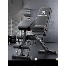 각도조절 평벤치 헬스벤치 가정용 벤치프레스 헬스의자, 1. 강화형 (7단 등받이)