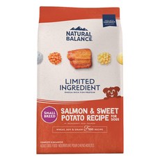 Natural Balance 低敏無穀成犬配方 犬糧 小包裝, 2kg, 1個, 鮭魚+地瓜