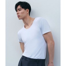 MUSINSA STANDARD [쿨탠다드] 라이트웨이트 크루 넥 언더셔츠 [화이트]118463