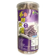 宜蘭五結鄉農會 夢田米菓 黑米 米菓 米餅 副食品 米果 糙米, 80g, 1個