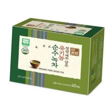 다농원 청정 제주담은 유기농 순수 녹차 40T, 본상품, 1.2g, 1, 40