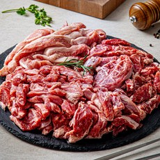 고기는 고기고 구이용 뒷고기모듬 항정살 관자살 뽈살, 1개, 500g