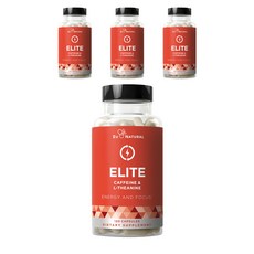 EU NATURAL 咖啡因+茶胺酸膠囊, 4個, 120粒