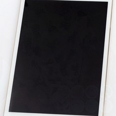노트북 카메라 가리기 웹캠 보안 스티커 덮개 슬라이드, 상세페이지 참조, GFarm  2노트북캠스티커-흰색